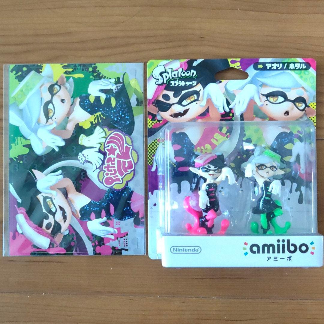 amiibo スプラトゥーン アミーボ　アオリ　ホタル
