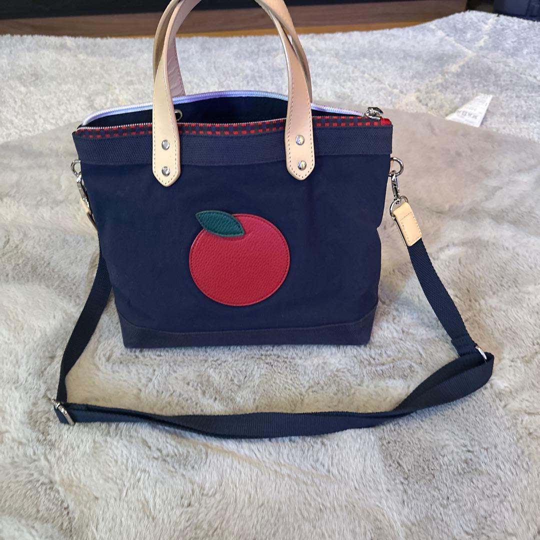 familiar ajew コラボバッグ　デニムバッグ　ファミリアチェック