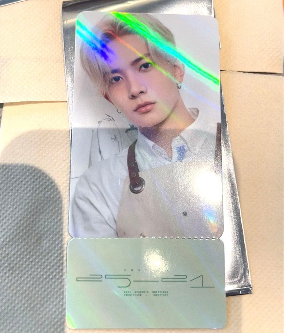 ENHYPEN ヒスン 2026 シーグリ ポップアップ チケットトレカ ドフン TWS HYBE ポップアップ popup シーズングリーティング シーグリ