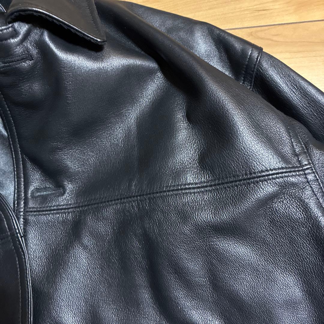 BEAMS レザー カーコート ブルゾン 23AW - メルカリ