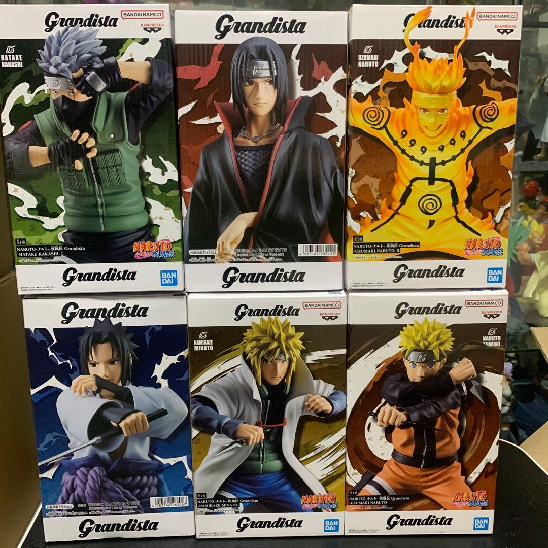 Grandista フィギュアセット ナルト カカシ イタチミナト - メルカリ
