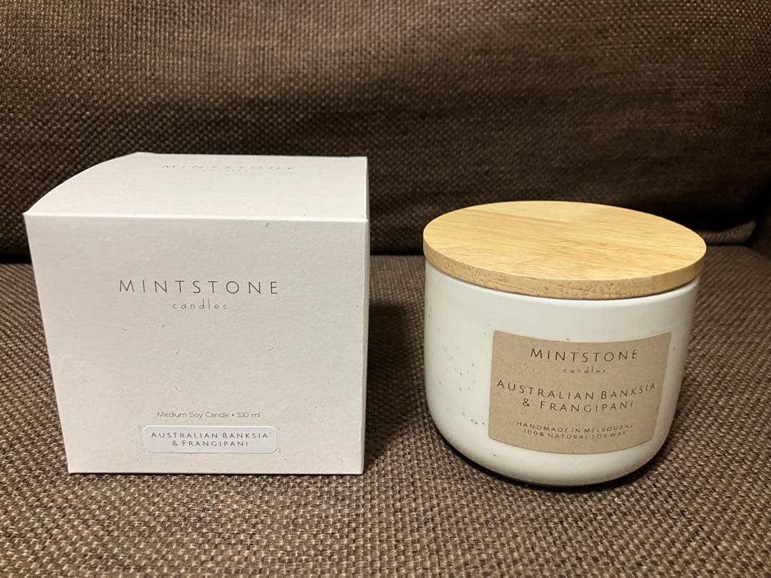 ミントストーンキャンドル　メルボルン Mintstone Candles