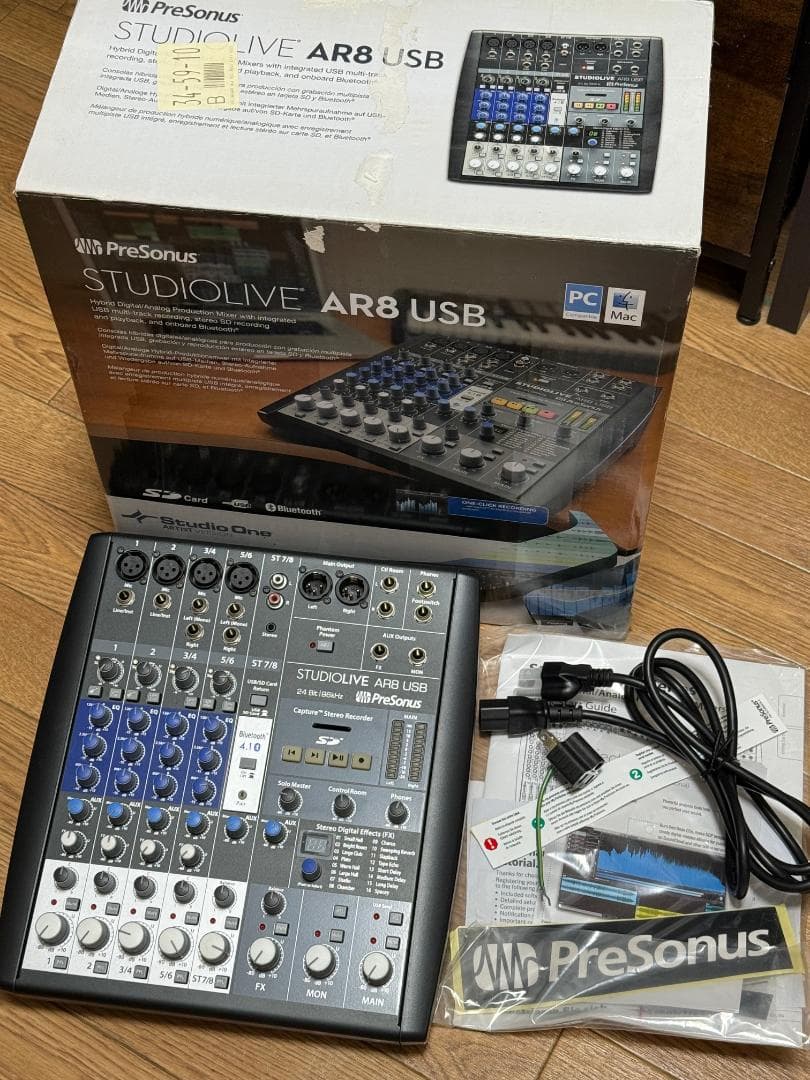 DJ機材 PreSonus STUDIOLIVE AR8 USB