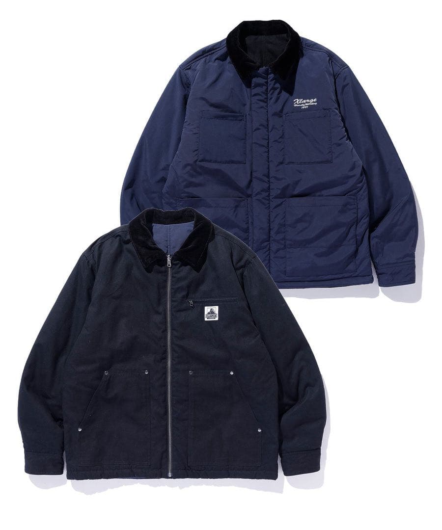 ジャケット・アウター XLARGE REVERSIBLE WORK JACKET