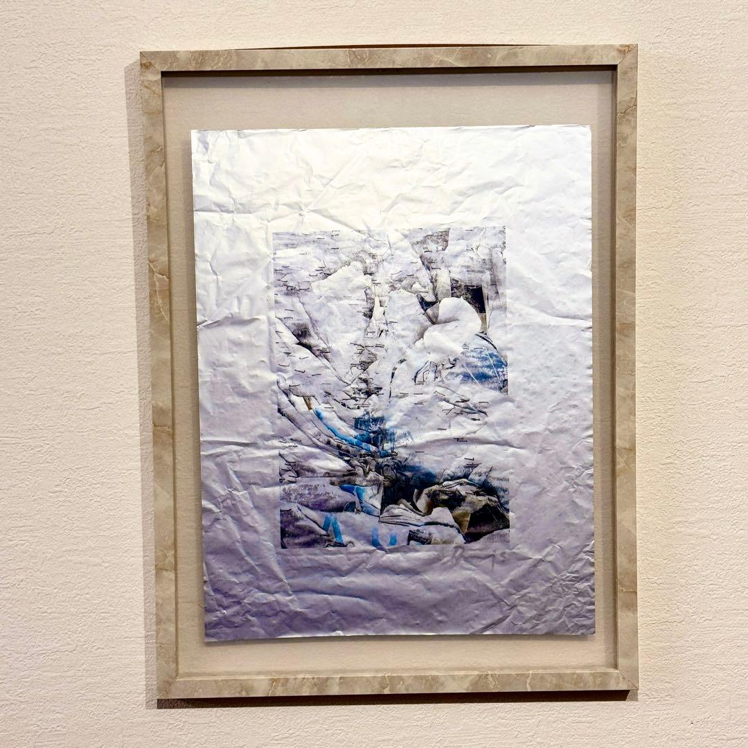 【新ジャンル誕生】Reflect-Print｜現代アート✖️山水画 絵画の通販、購入ならFROM ARTIST/作品名：水溜まりの色模様/作家名