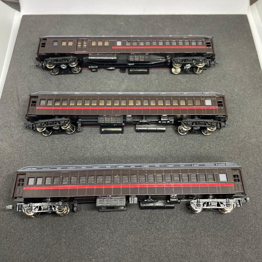 キングスホビー特急燕初代編成 C51➕ダブルルーフ客車7両セット水槽車