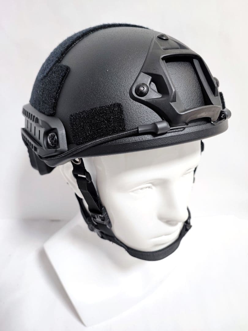 NIJ IIIA レベル3A Fast型 防弾ヘルメット BK 新品未使用 NIJ IIIA レベル3A対応 自衛隊迷彩 Fast型 防弾ヘルメット カバー