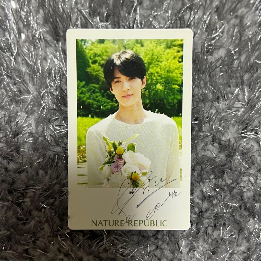 EXO セフン NATURE REPUBLIC トレカ - メルカリ