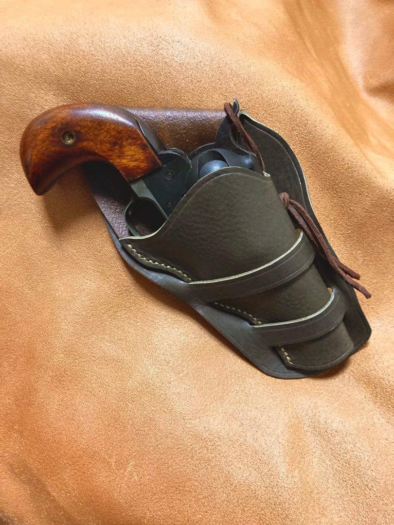 コルトSAAシェリフズ用右利きクロスドローホルスター No.810