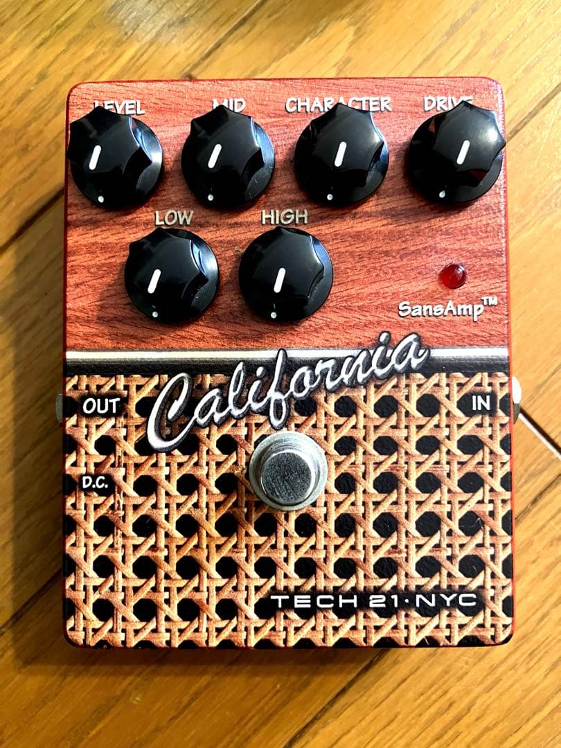 【美品】Tech21 SANSAMP California