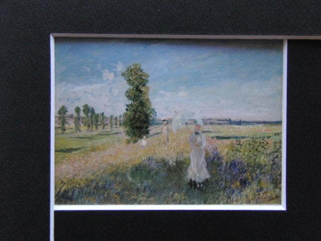 クロード・モネ、【貨物列車】、新品高級額 額装付、年代物・希少画集画 貨物列車 | コレクション | ポーラ美術館