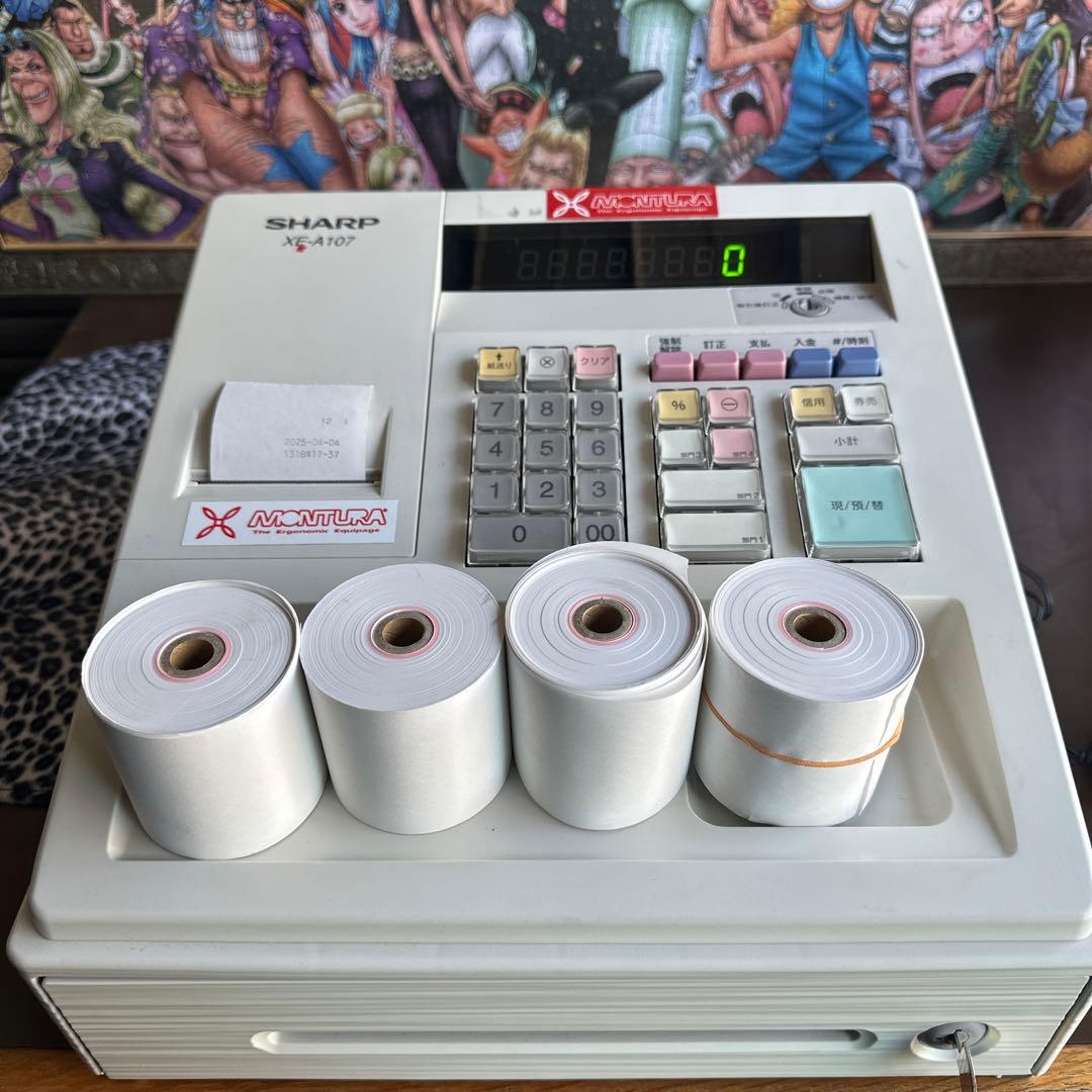 SHARP シャープ 電子レジスター XE-A107