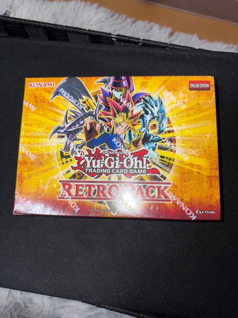 未開封 遊戯王 レトロパック 4パック入りbox