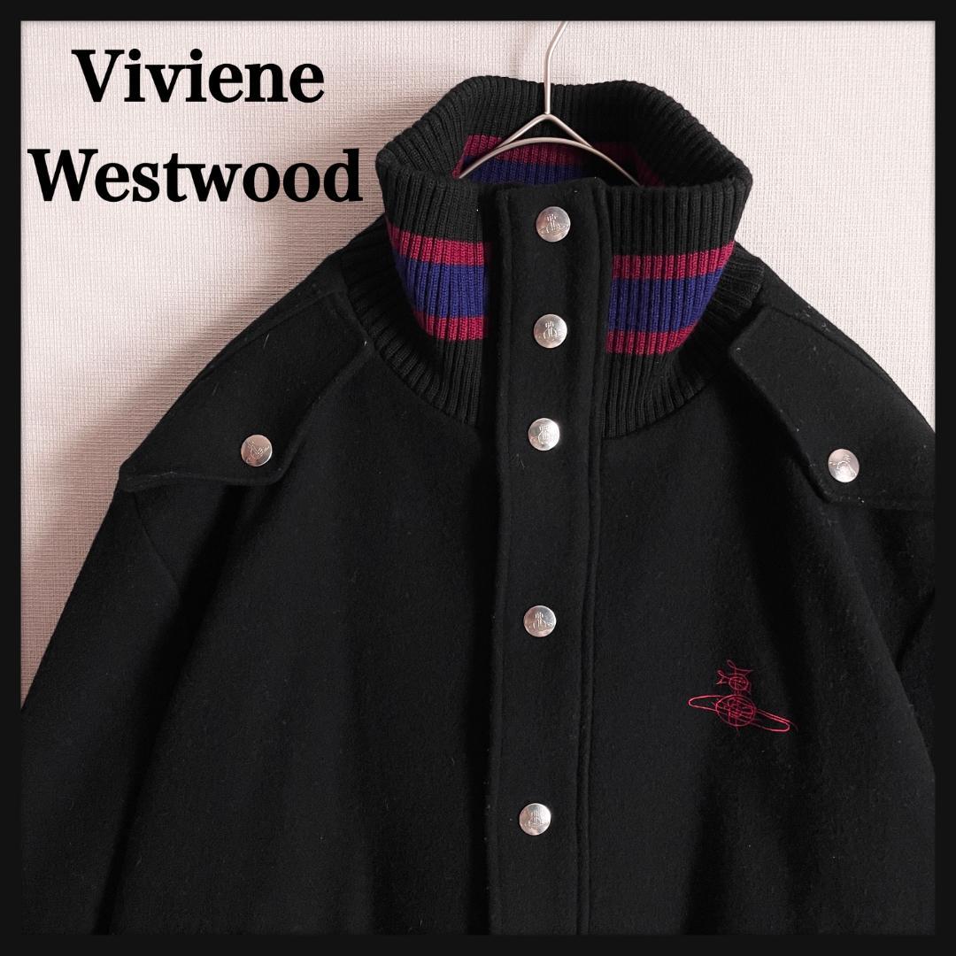 【高級☆上質モデル☆オーブ刺繍☆激レアデザイン】ヴィヴィアン ウールジャケット