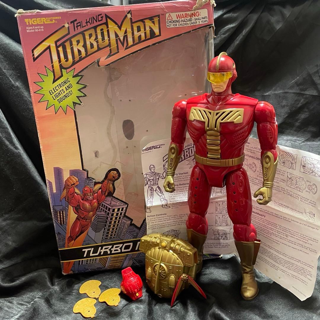 【欠品なし】ターボマン人形 ジングルオールザウェイ 映画 トーキング フィギュア 劇レア】映画「ジングル・オール・ザ・ウェイ」に登場するターボマンっ