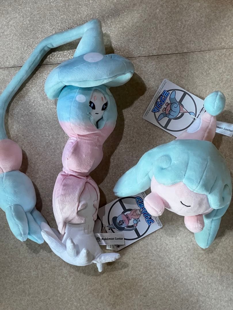 ポケモンぬいぐるみ　ミブリム　ブリムオン　ポケモンセンター限定 ポケモンセンター ミブリム ブリムオン ぬいぐるみ - メルカリ