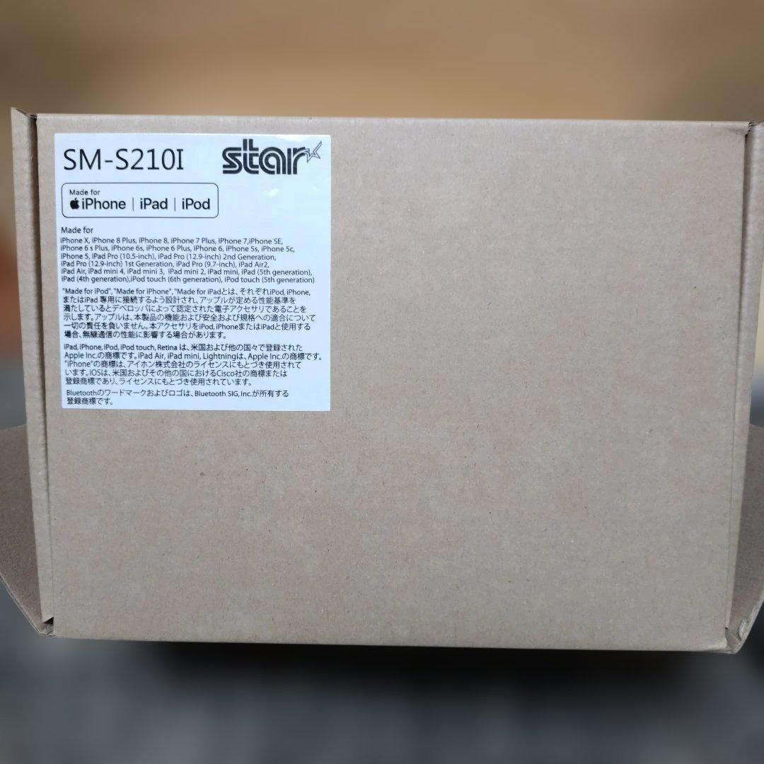 スター精密 【SM-S210i モバイルレシート プリンター】✭新品⑤
