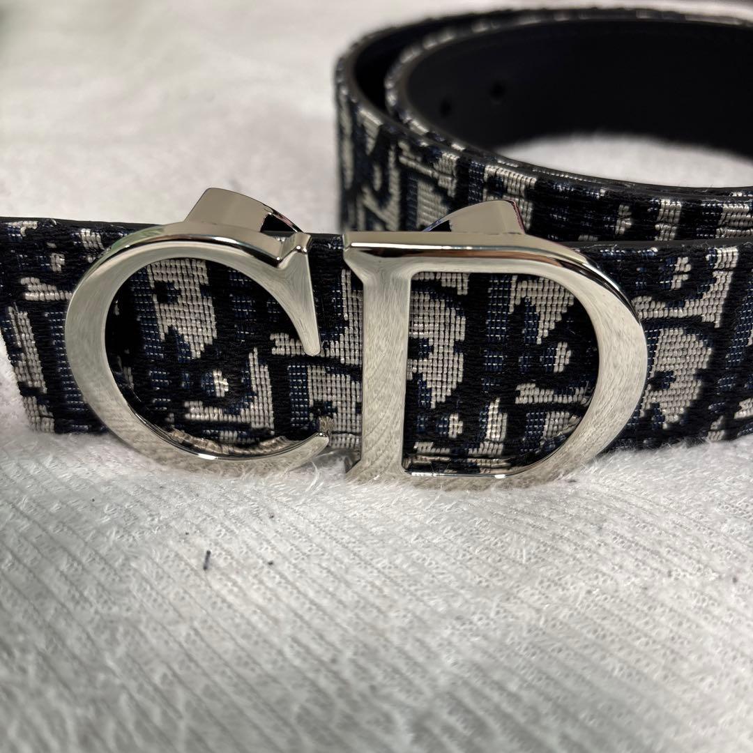 Christian Dior CDロゴ ベルト Dior HOMME ディオール・オム CDロゴ ブランドオフ DIOR レザー ベルト