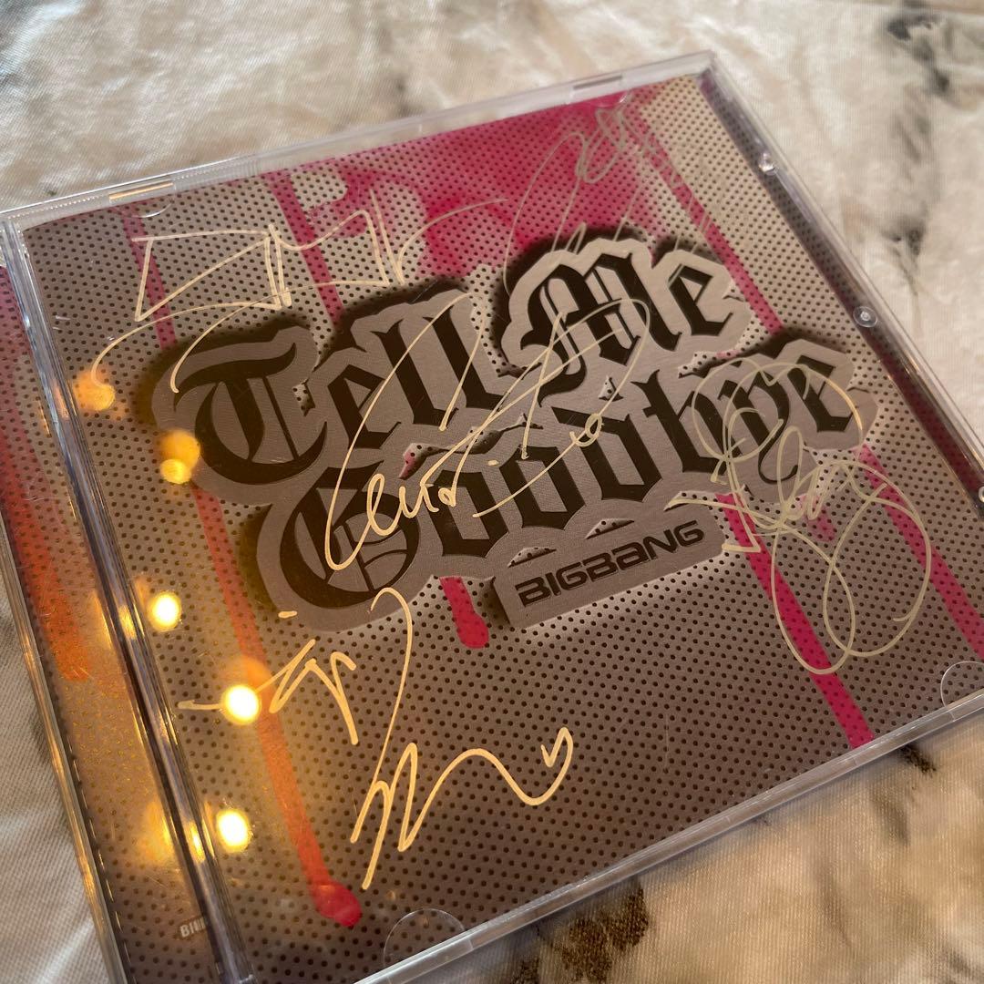 BIGBANG Tell Me Goodbye 直筆サイン入り　希少 Amazon.co.jp: Tell Me Goodbye: ミュージック