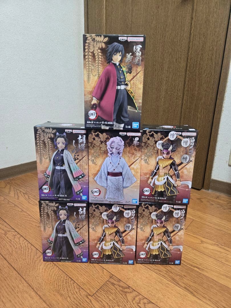 鬼滅の刃 プレミアプライズフィギュア 絆ノ装&鬼ノ装　計7体フィギュアまとめ売り