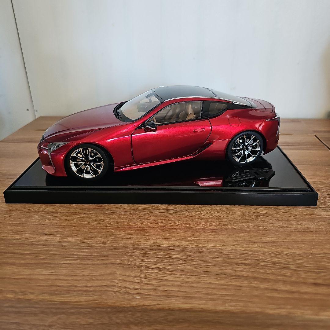 Lexus LC500 ミニカー 1/18 レッド