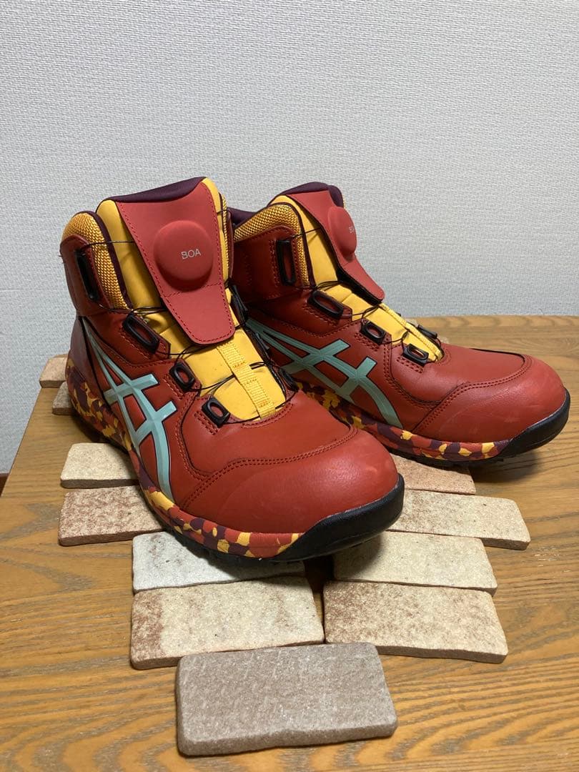 美品　アシックス　ウィンジョブ CP304BOA 限定カラー28cm