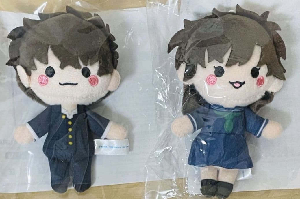 セガラッキーくじオンライン　D賞ぬいぐるみマスコット『黒羽快斗』『中森青子』 セガラッキーくじオンライン D賞ぬいぐるみマスコット『黒羽快斗