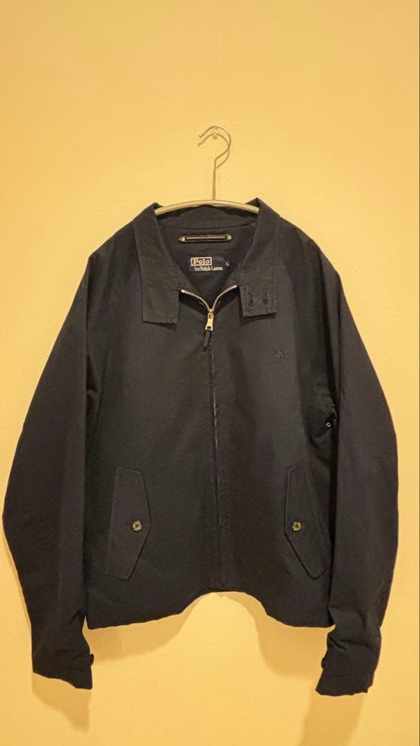 Polo by Ralph Lauren ネイビー ジャケット L Polo Ralph Lauren Jacket Full Zip Blue Plaid Lined Jacket Mens XXL