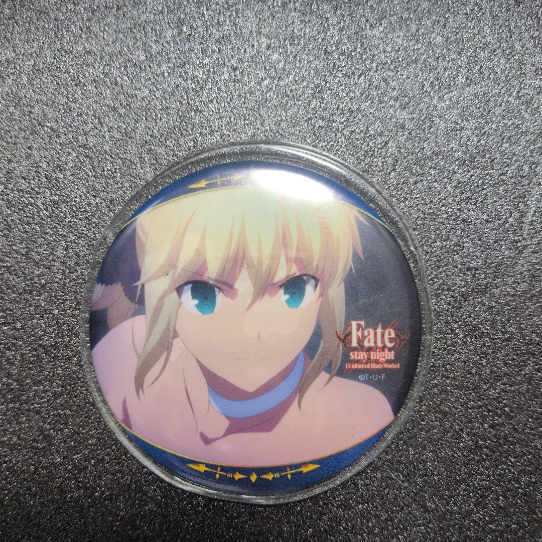 セイバー 缶バッジ [Unlimited Blade Works]