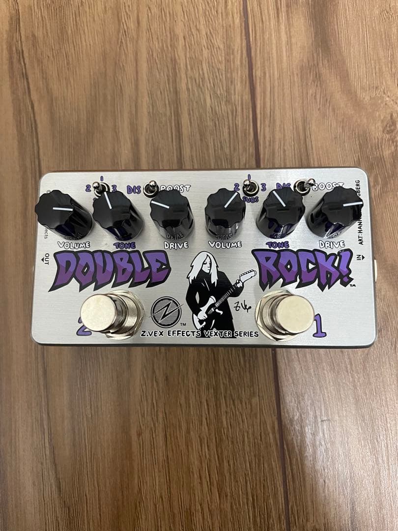 Z.VEX DOUBLE ROCK ギターエフェクター