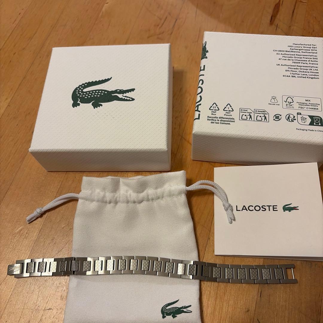 Lacoste Metropole メンズブレスレット