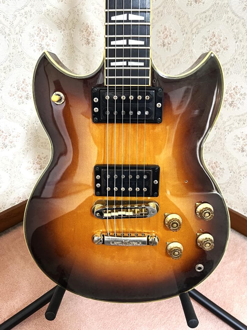 しげ！完全調整済 YAMAHA SG2000 ブラウンサンバースト 送料込 YAMAHA SG2000 ブラウンサンバースト 純正HC付 - メルカリ