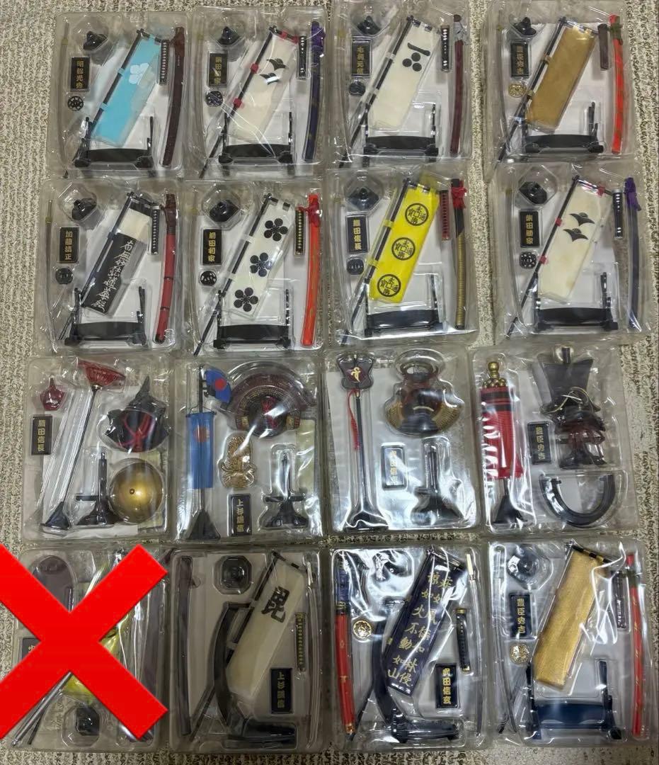 武外伝! 激闘・戦国武将　14種　16個セット　まとめ売り