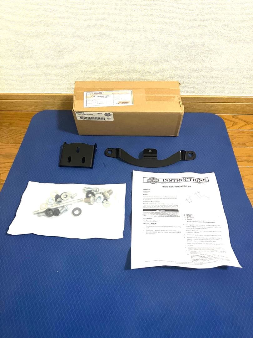 新品　ハーレー　スポーツスター　シート　リジットマウントサドルインストールキット