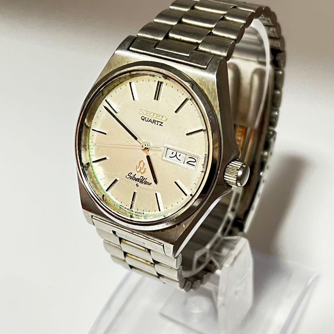 非稼働 SEIKO セイコーSilverwave ヴィンテージ レトロ クォーツ