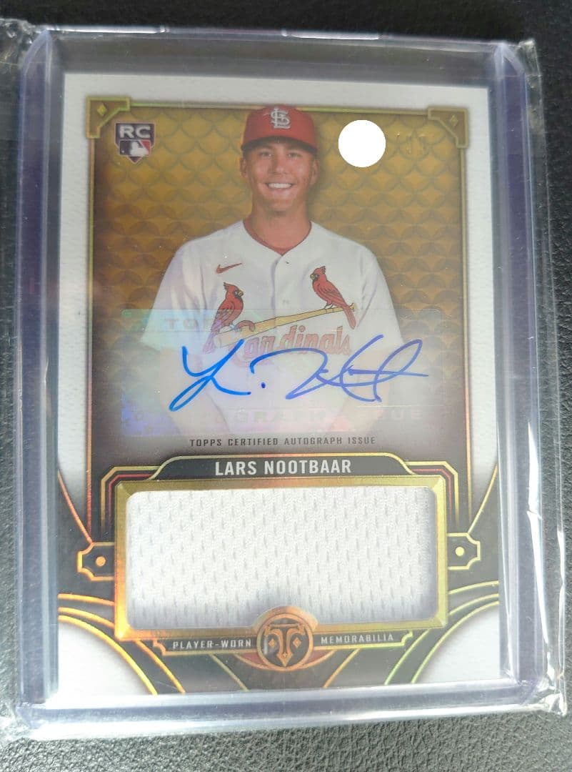 LARS NOOTBAAR 2022 TOPPS  RC 直筆 サイン カード