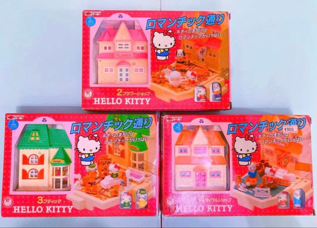 キティ　ロマンチック通り　レトロ　フィギュア　トーホー