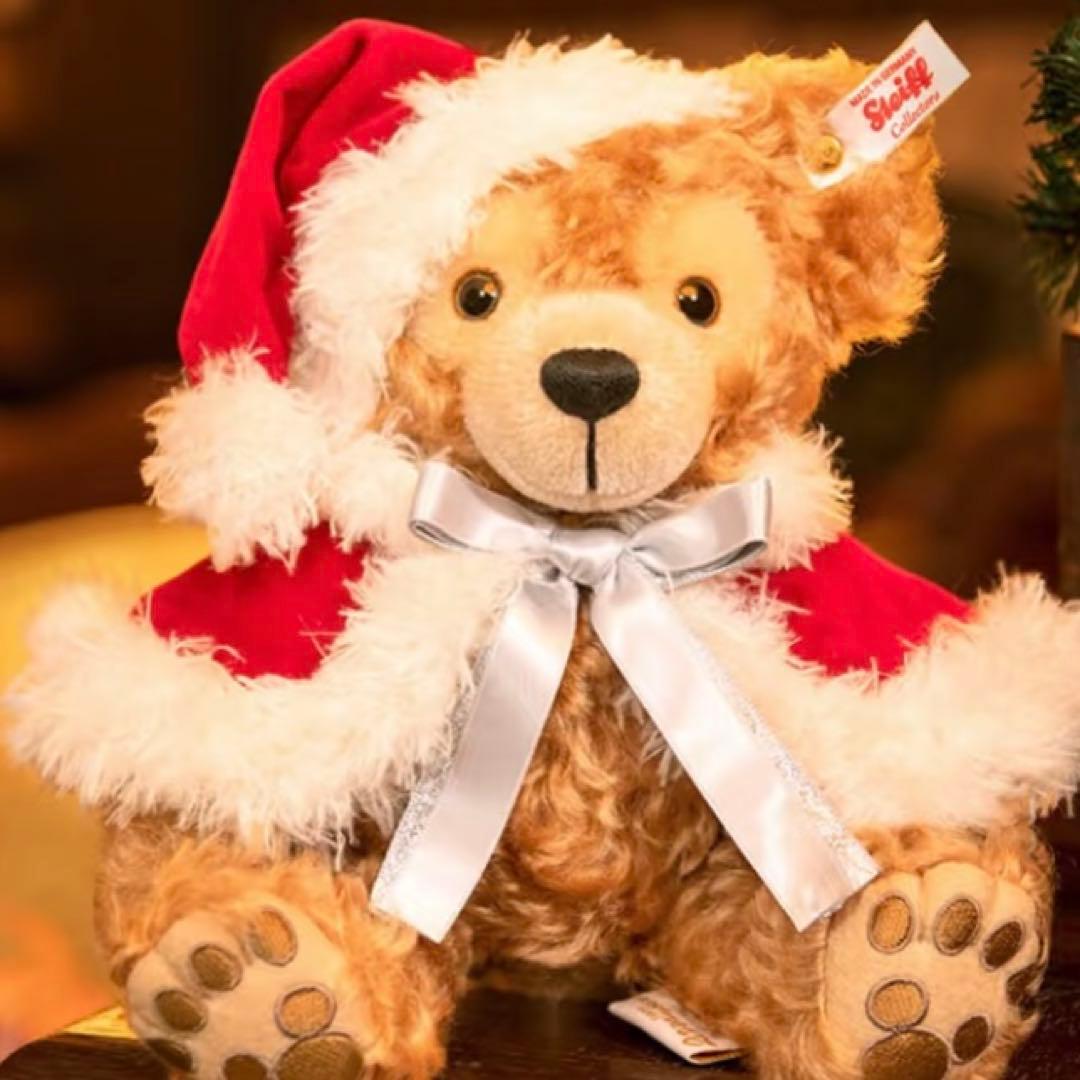 ダッフィー シュタイフ　ぬいぐるみ　クリスマス2500体限定　新品未使用