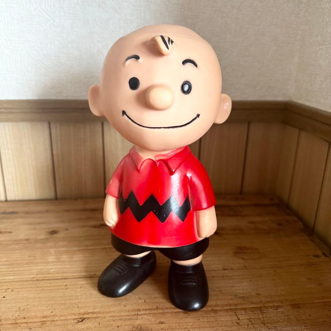 極美品 ハンガーフォード チャーリーブラウン ソフビ フィギュア ビンテージ