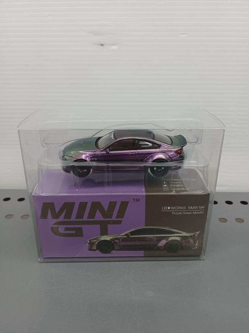 MiNiGT 228 LBWORKS  M4 パープルグリーンメタリック