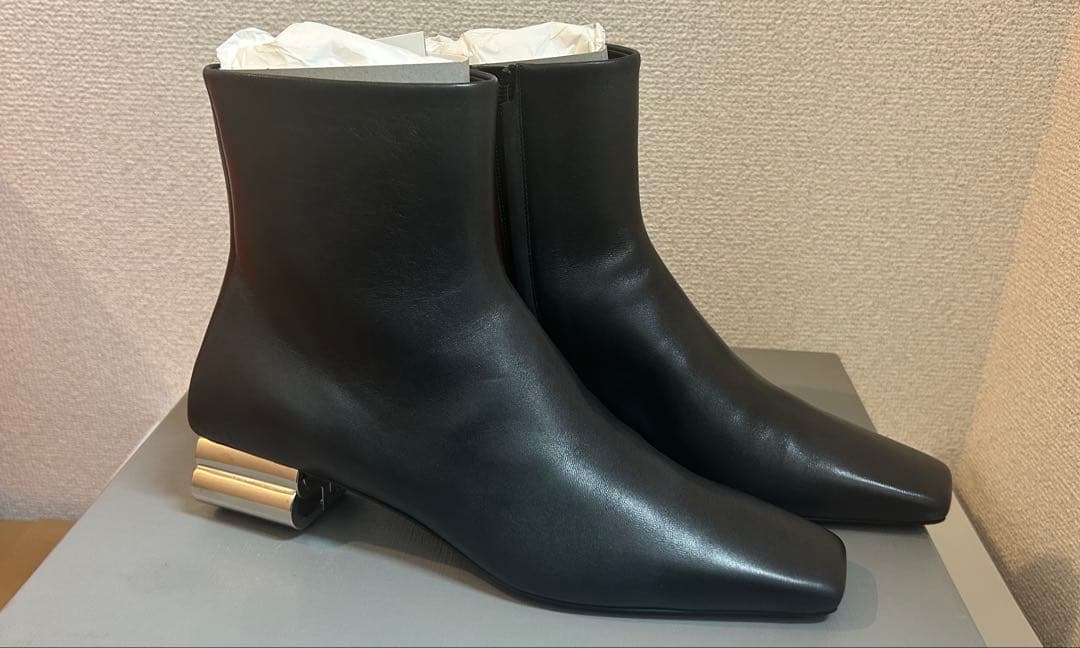 hsjbez　【新品未使用】バレンシアガ　ショートブーツ　36 BALENCIAGA - 1/12まで販売！！バレンシアガ ブーツ36の通販 by shop