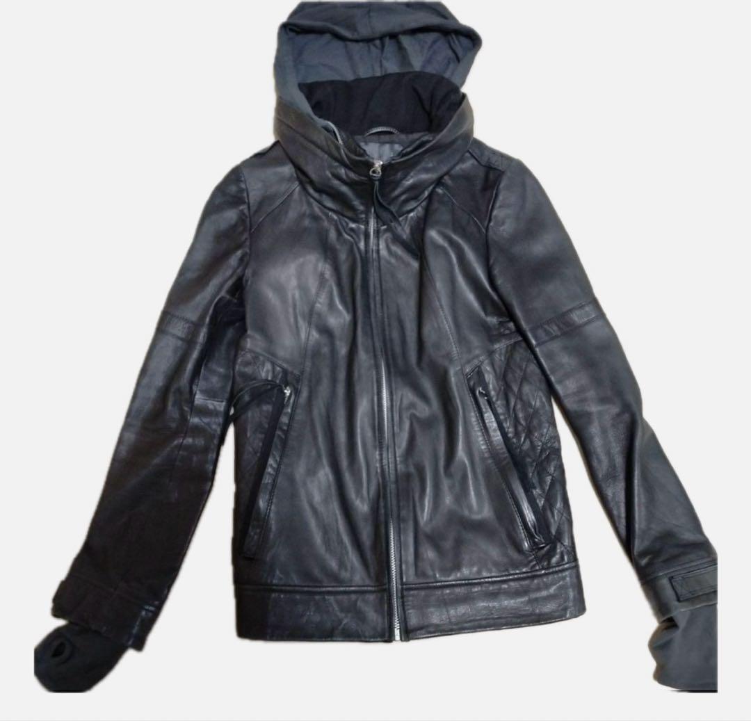 レザージャケット ラムレザー archive 00s お兄系 ダークウェア - メルカリ