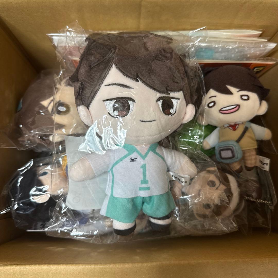 及川徹　影山飛雄　ぬいぐるみ　18点セット ハイキュー!! 影山飛雄 日向翔陽 及川徹 月島 蛍 孤爪 研磨 ぬいぐるみ
