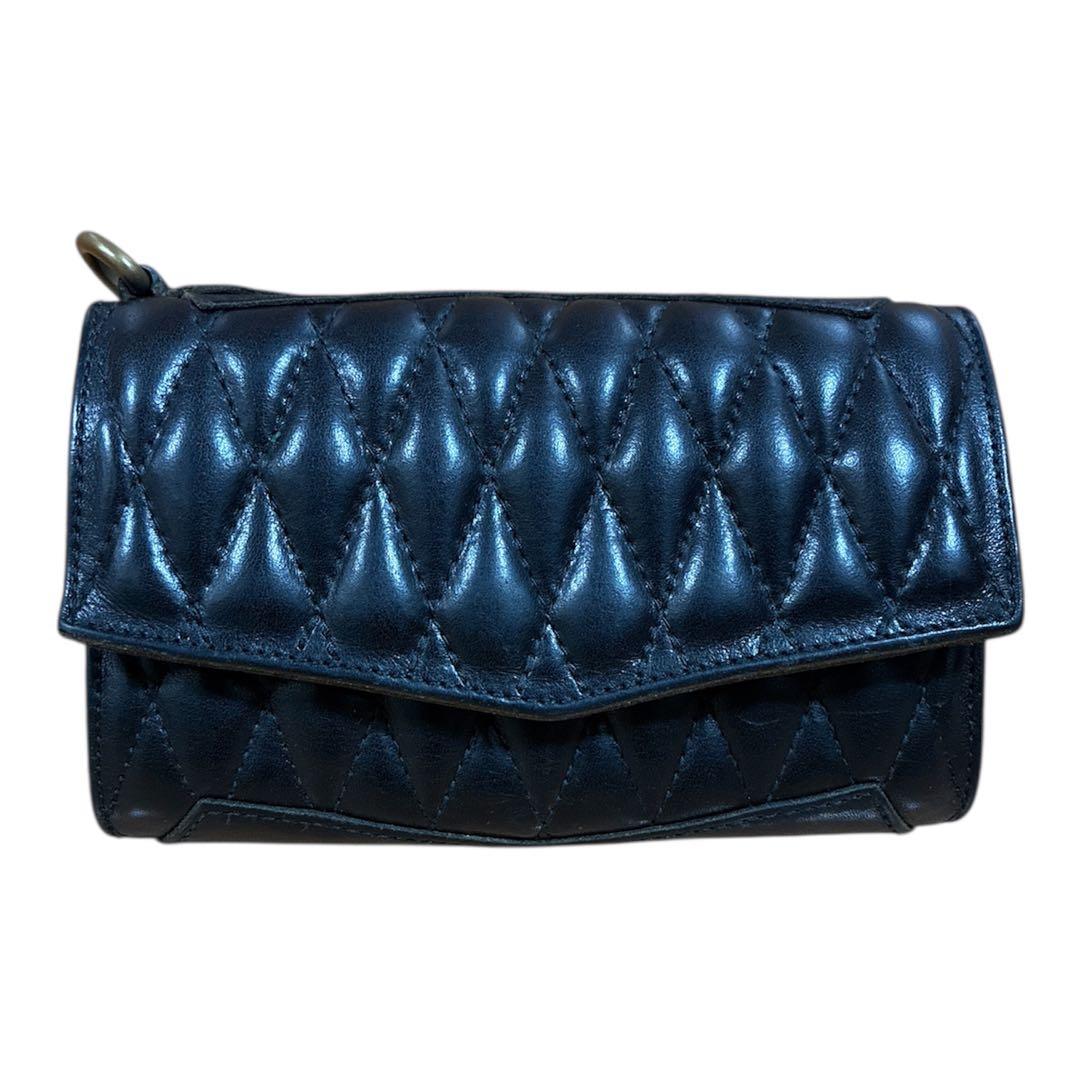 希少　ストームベッカー　三つ折り財布キルティングブラックstormbecker 値下げ↓ストームベッカー 財布 STORM BECKER の通販 by しーた's shop