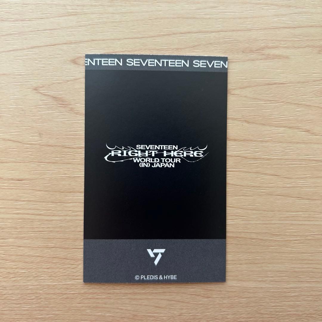 SEVENTEEN RIGHT HERE HOSHI チェキ - メルカリ