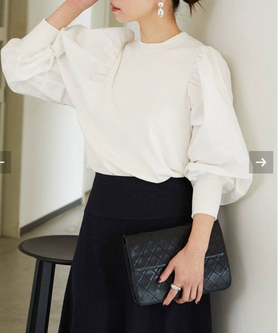 VERMEIL par iena コンビニットプルオーバー