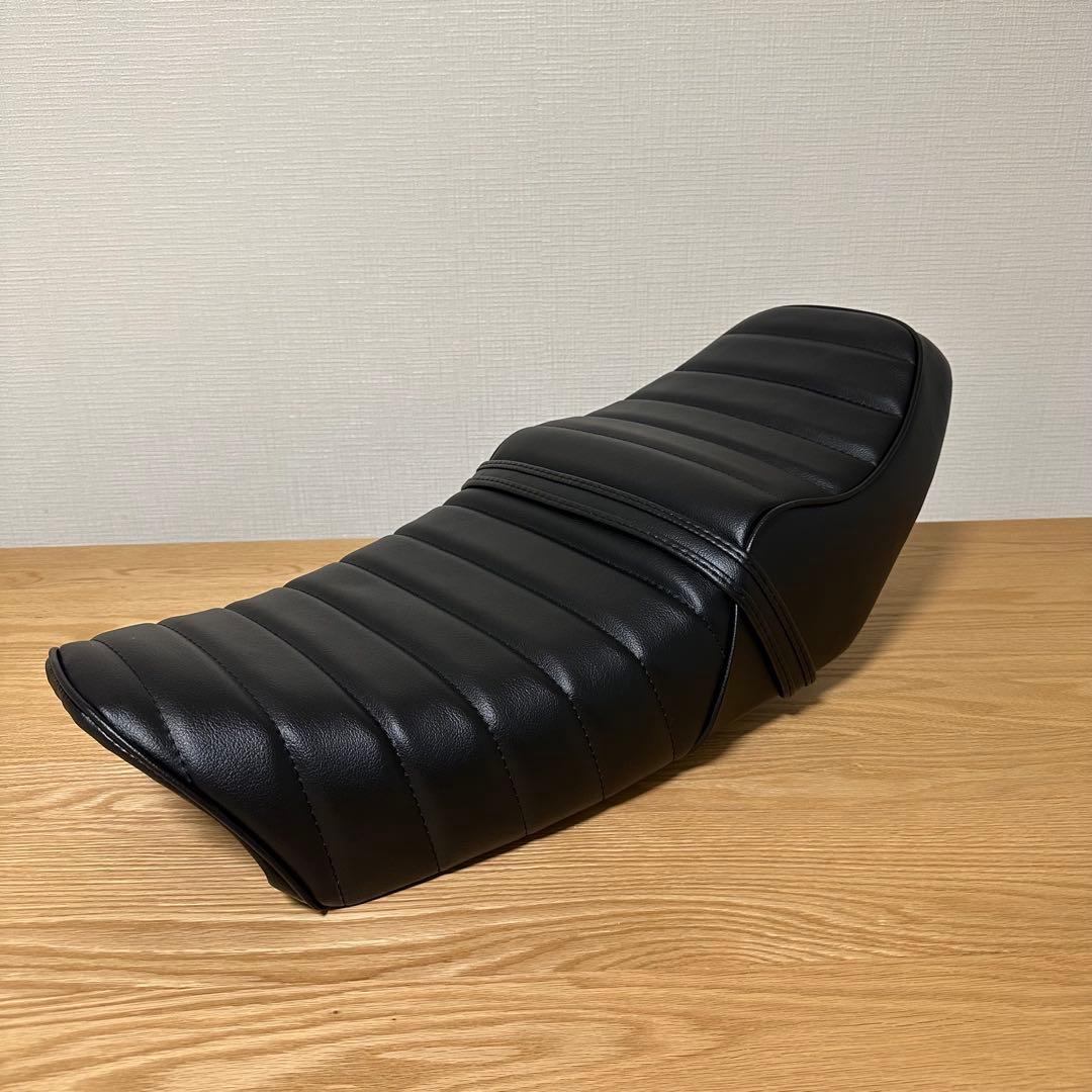 marcus　SR400用　シート張替えキット(シートカバー) 送料無料 SR400(3HT) シートカバー 黒 張替え 純正シート 対応 補修用