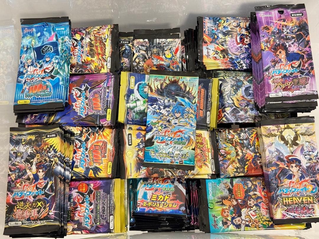 バディファイト 未開封パック 340パック まとめ売り - メルカリ