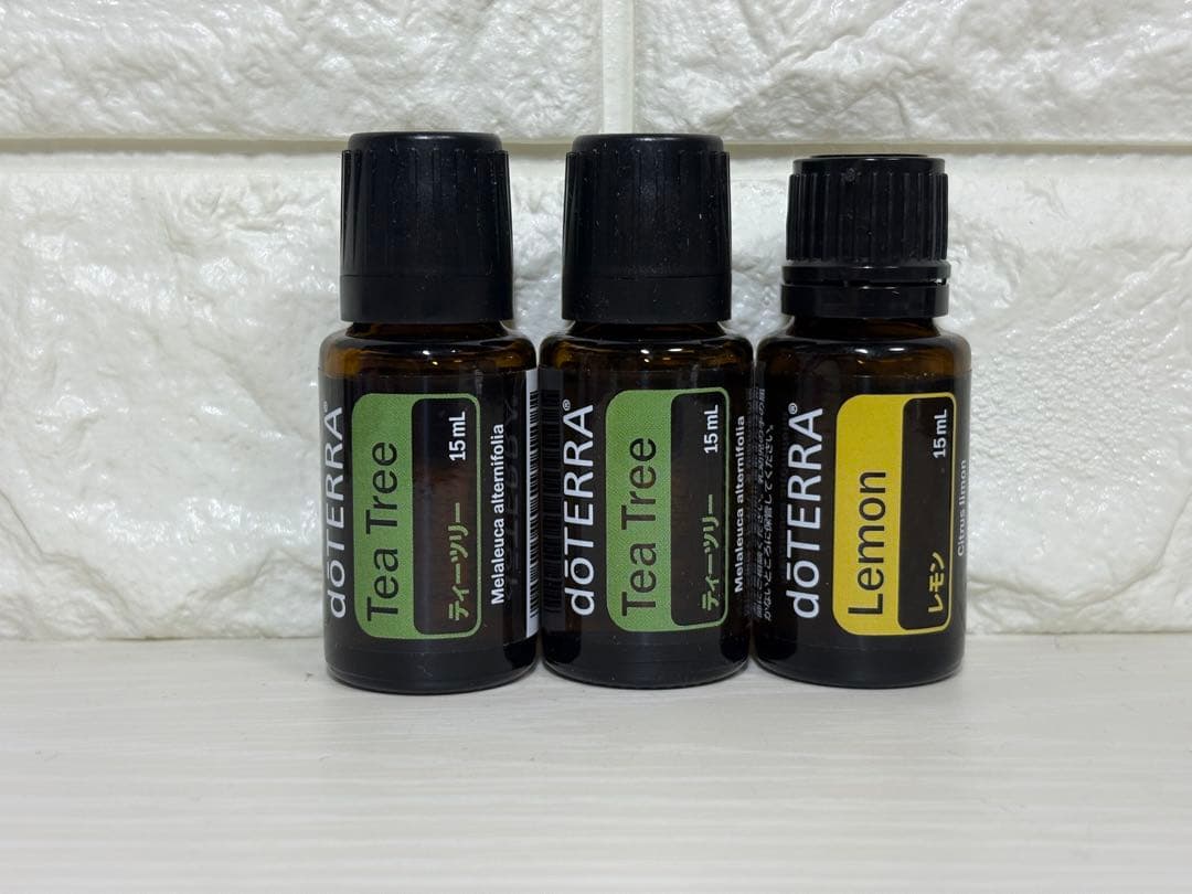 doTERRA ドテラティーツリー15 ml ２本　& Lemonレモン15 m doTERRA（ドテラ） TeaTree ティーツリー 15ml : ライフスタイルYahoo