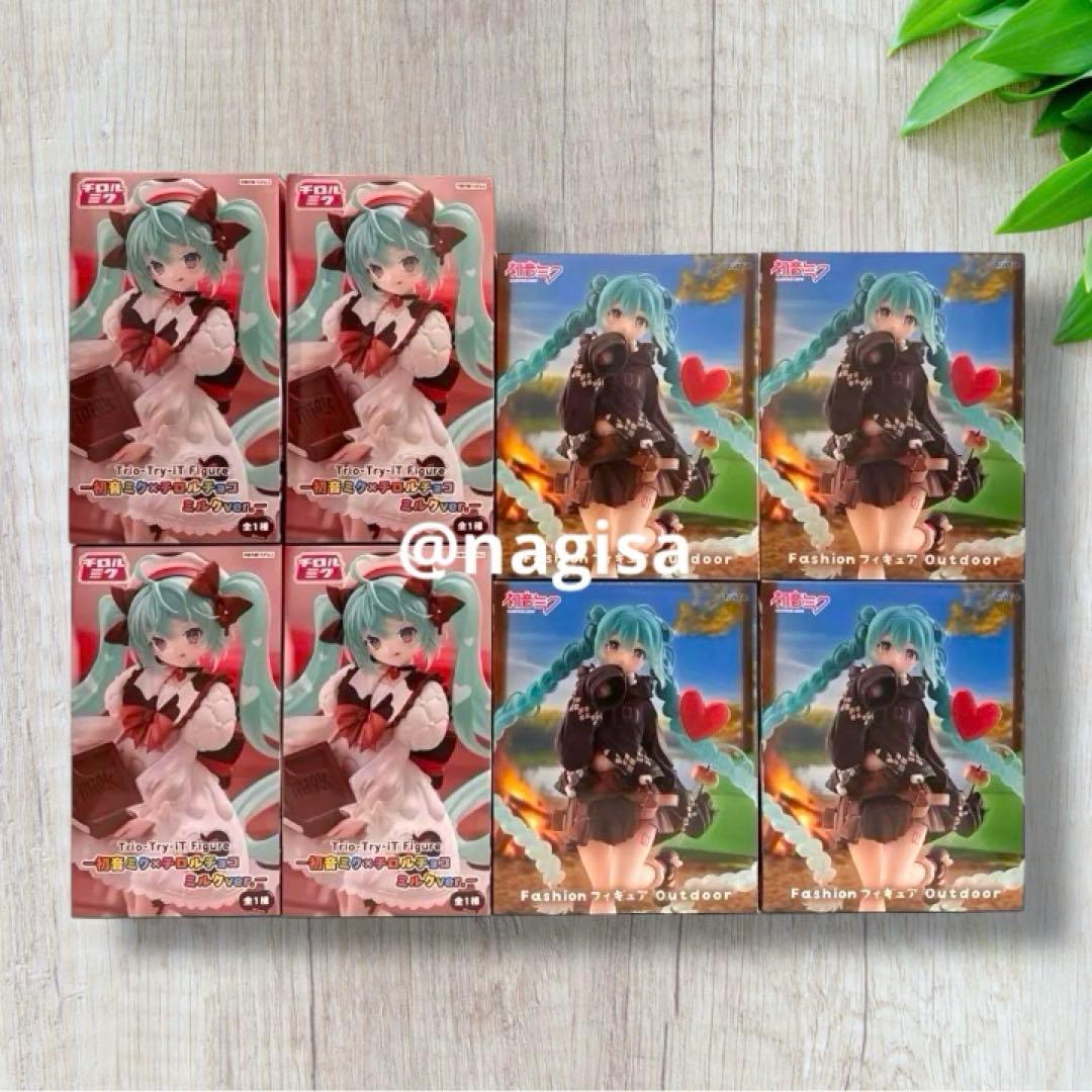 初音ミク フィギュアセット チロルミク ＆ ファッション アウトドア 初音ミク フィギュアセット チロルミク ＆ ファッション アウトドア
